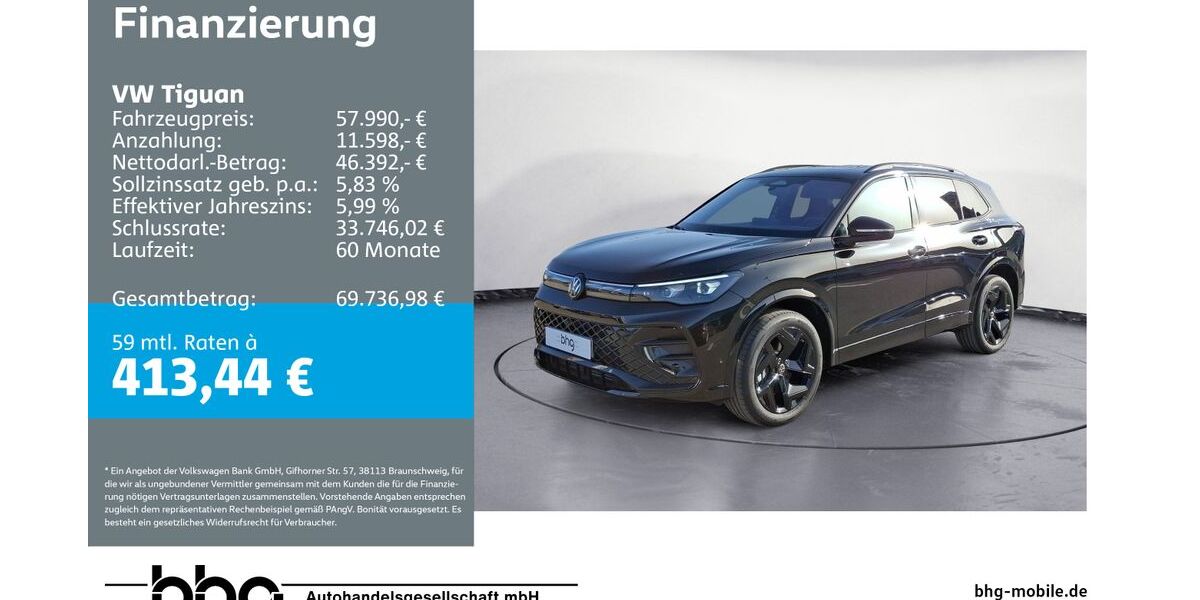 VW Tiguan 3.084 km 56.990 &euro; Rottweil 78628