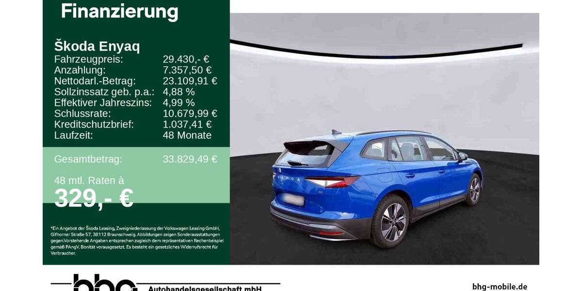 Skoda Enyaq 22.226 km 29.430 &euro; Rottweil 78628