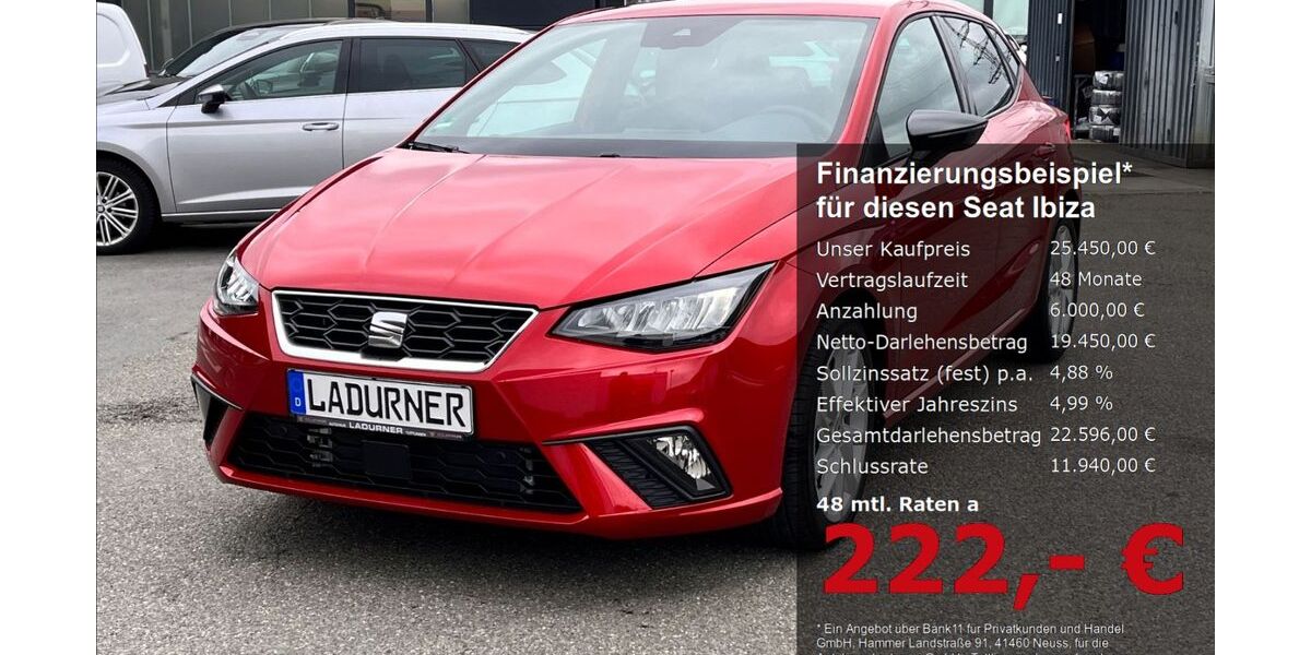 Seat Ibiza 5.000 km 25.450 &euro; Tuttlingen 78532