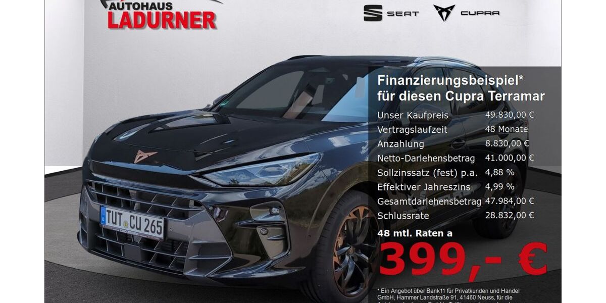 Cupra Terramar 17.950 km 49.830 &euro; Tuttlingen 78532