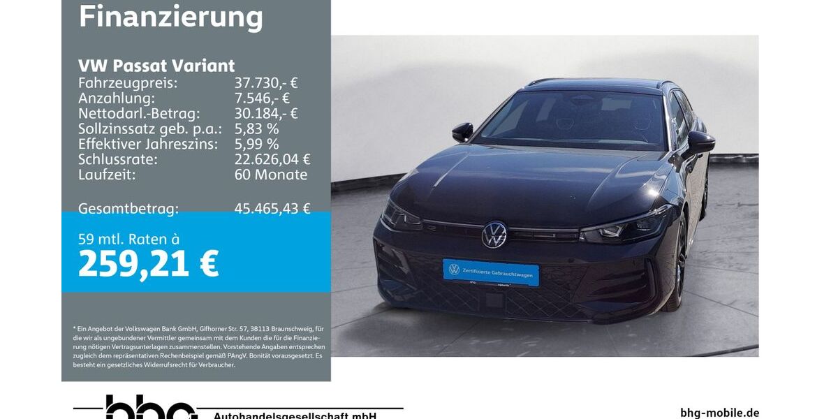 VW Passat Variant 12.956 km 36.960 &euro; Rottweil 78628