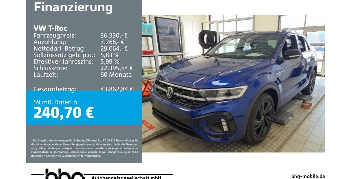 VW T-Roc 12.074 km 34.930 &euro; Rottweil 78628