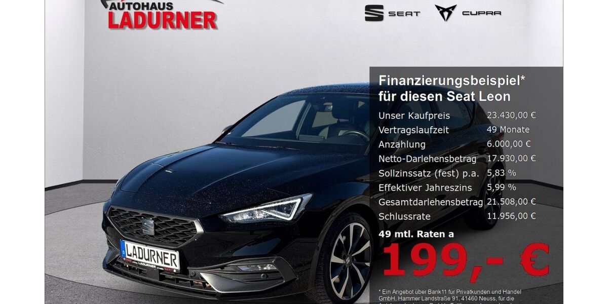 Seat Leon 57.500 km 21.680 &euro; Tuttlingen 78532