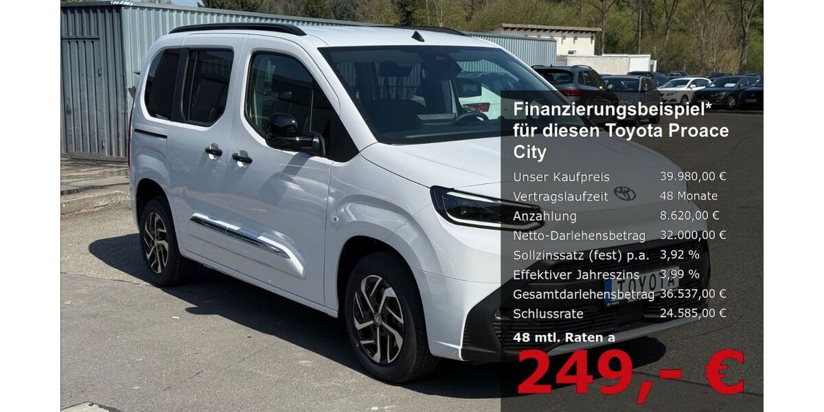 Toyota Proace City 3.500 km 39.230 &euro; Tuttlingen 78532