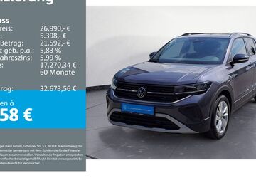 VW T-Cross 1.576 km 26.990 &euro; Rottweil 78628