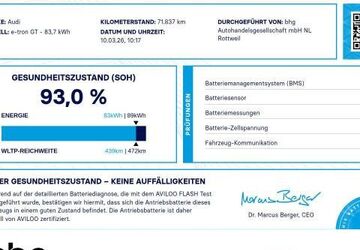 Audi e-tron GT 71.836 km 53.730 &euro; Rottweil 78628
